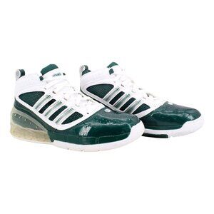 Adidas SM Rapid Bounce Promo Basketball Shoes Sz 8 Green/White/Silver